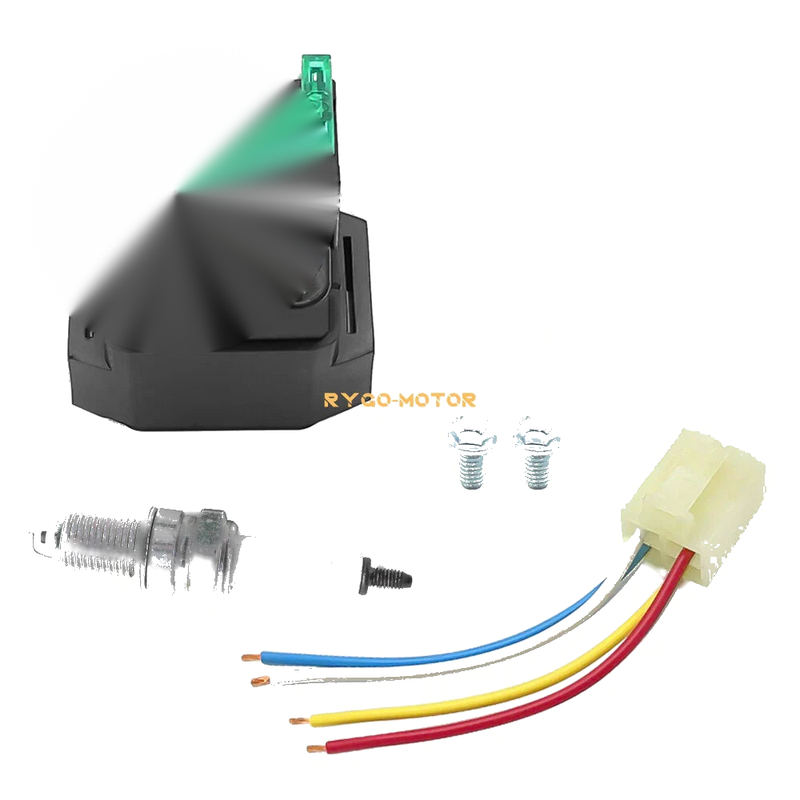 Yamaha Grizzly Starter Solenoid Relay & Plug & Spark (2002–2014)