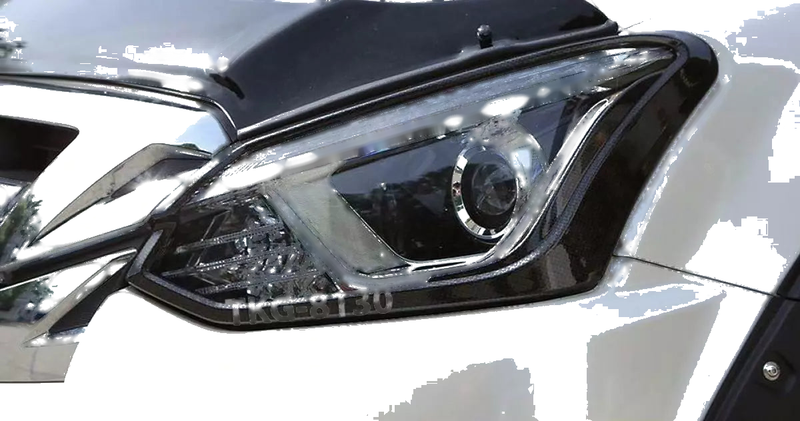 Isuzu MU-X MUX Headlight Covers (2017-2019)