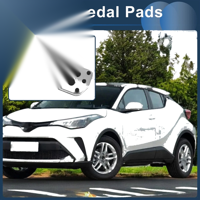 Toyota CHR 1 Set Automatic Footrest Pedals Cover (2017–2019)