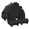 Ford Ranger PX PX3 Front and Rear Black Neoprene Seat Covers (2015-2021)