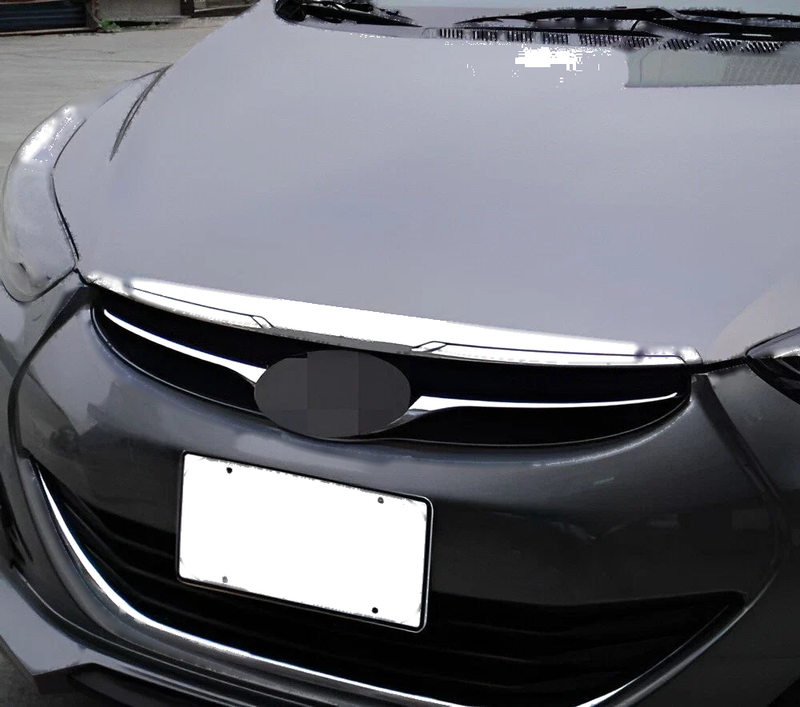 Hyundai Elantra MD Sedan Chrome Bonnet Trim Cover (2010-2015)
