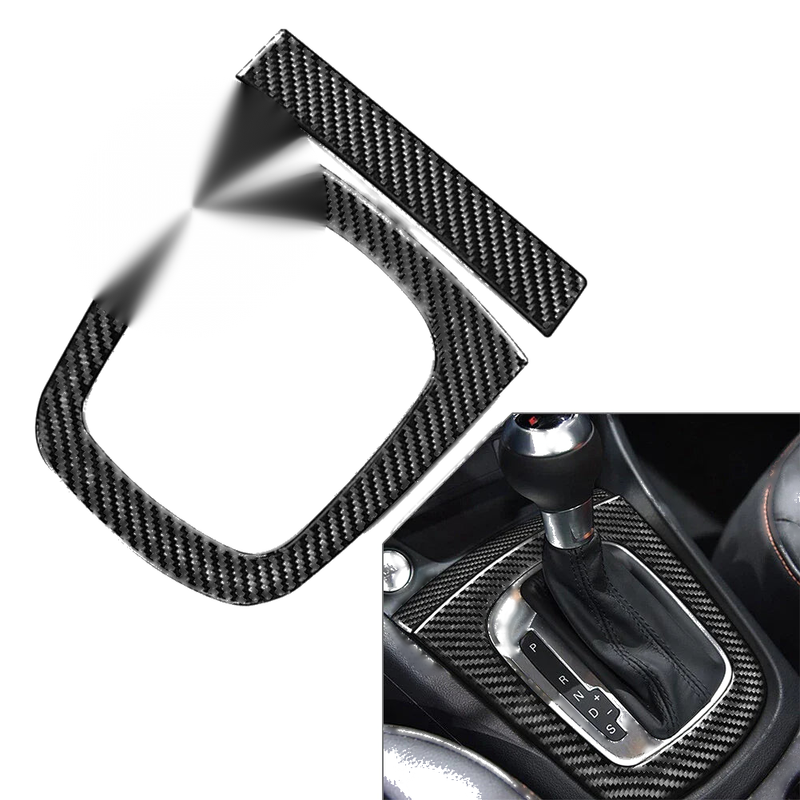 Audi Q3 Carbon Fiber Gear Shift Panel Cover (2013-2018)
