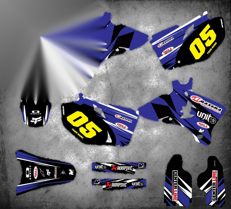 Yamaha YZF 450 Custom Graphics Full Kit (2003-2005)