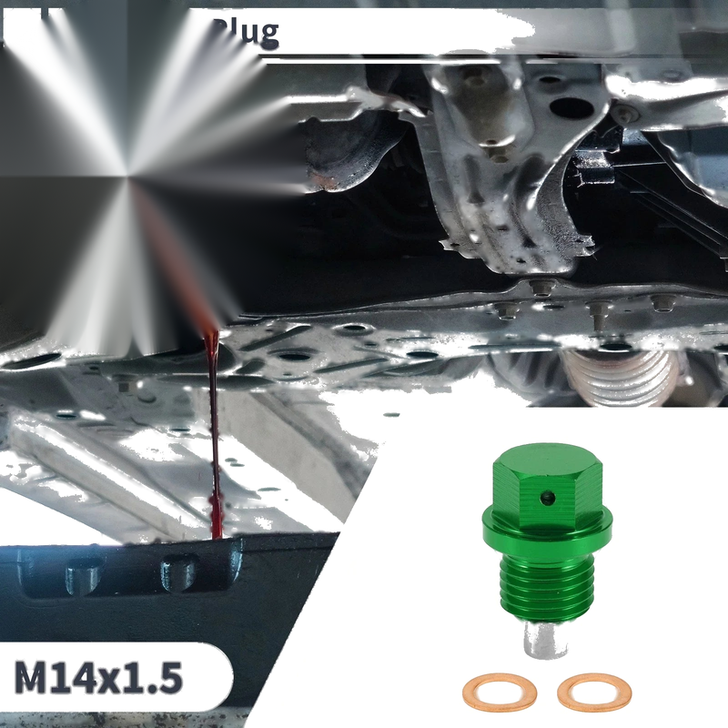 Car Motorcycle Boat 1 Set M14x1.5 Engine Oil Drain Plug with Gasket