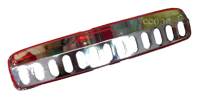 Toyota Hilux Fortuner Chrome Hood Scoop Cover V.4 (2012-2013)