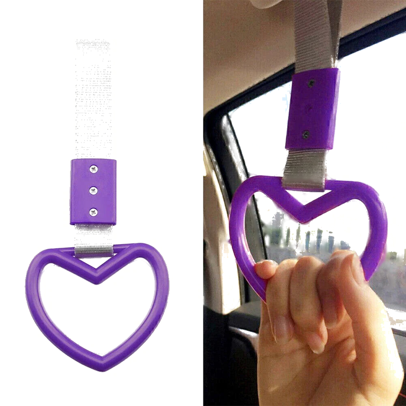 JDM Train Bus Drift Charm - Purple Tsurikawa Ring Handle Strap