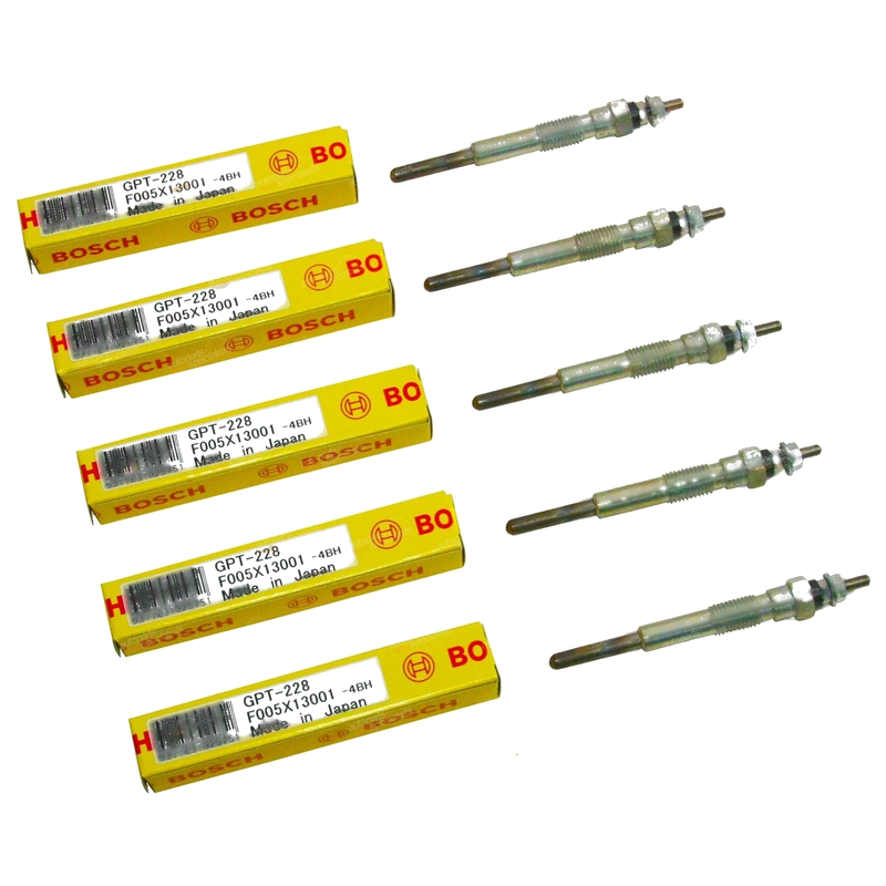 Landcruiser PZJ70 5cyl 1PZ 3.5L Glow Plugs 5 x 24V