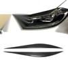 BMW F30 Carbon Fiber Black 1 Pair Eye Lid Cover Sticker (2012-2019)