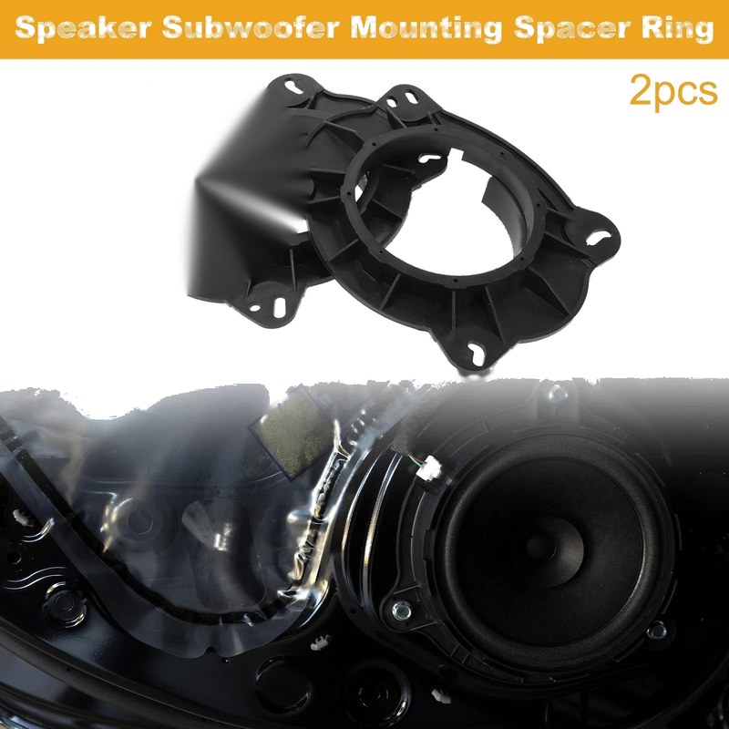 Toyota Camry 2 x Speaker Spacer Ring Tweeter Adapter (2006–2017)