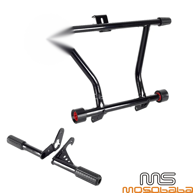 Harley Softail Heritage Classic FLHC Street Bob Highway Crash Bar Kit (2018-2023)