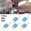 Car Truck Motorcycle Boat Audio CD 5pcs / 60 Amp / AFS Mini ANL Fuses