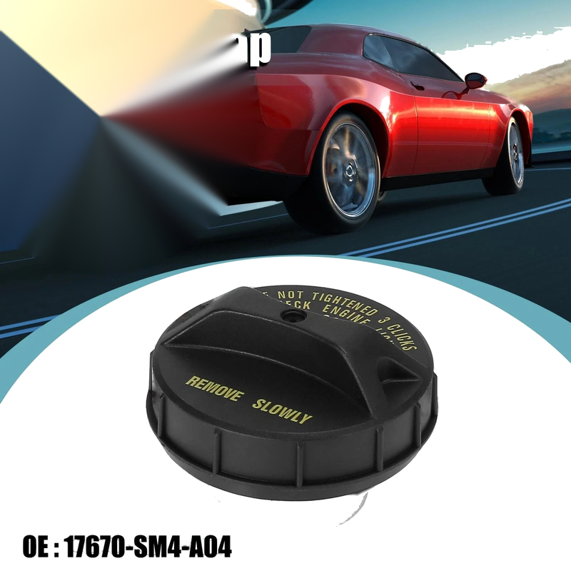 Honda Civic Engine Oil Fuel Tank Cap Cover (2006-2011)