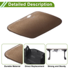 Porsche Cayenne 2011-2014 Washer Nozzle Cover Cap (2 x Brown)