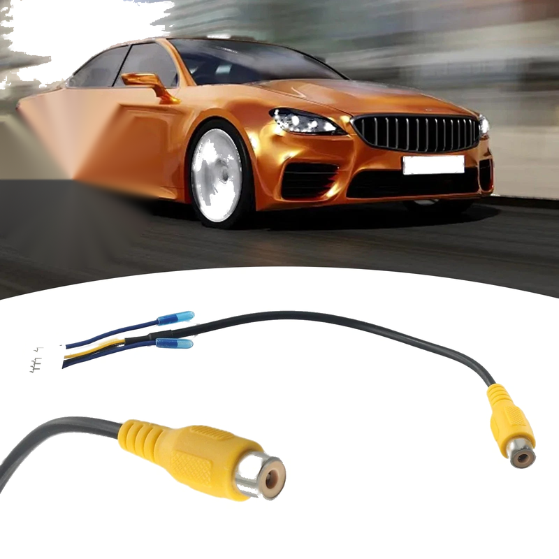 Car Stereo Radio DVD Rear View Backup Cable Adaptor