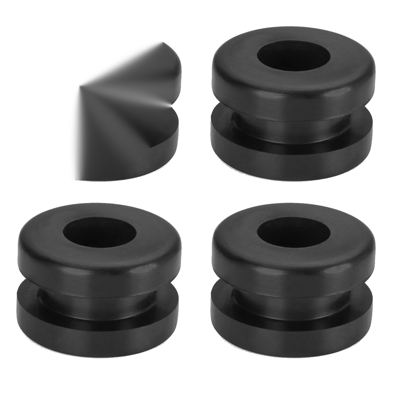 Yamaha Blaster 200 YFS200 4 Pack Rubber Heel Guard Grommets (1990–2006)