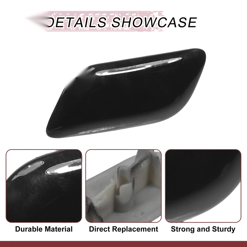 Lexus LX570 (2008-2011) - Black 1 x Cap Front Left Washer Nozzle Cover