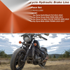 Harley Dyna Switchback Black 56In Hydraulic Front Brake Line Kit