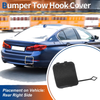 BMW 530i 540i (2001-2003) Light Gray Rear Right Tow Hook Cover