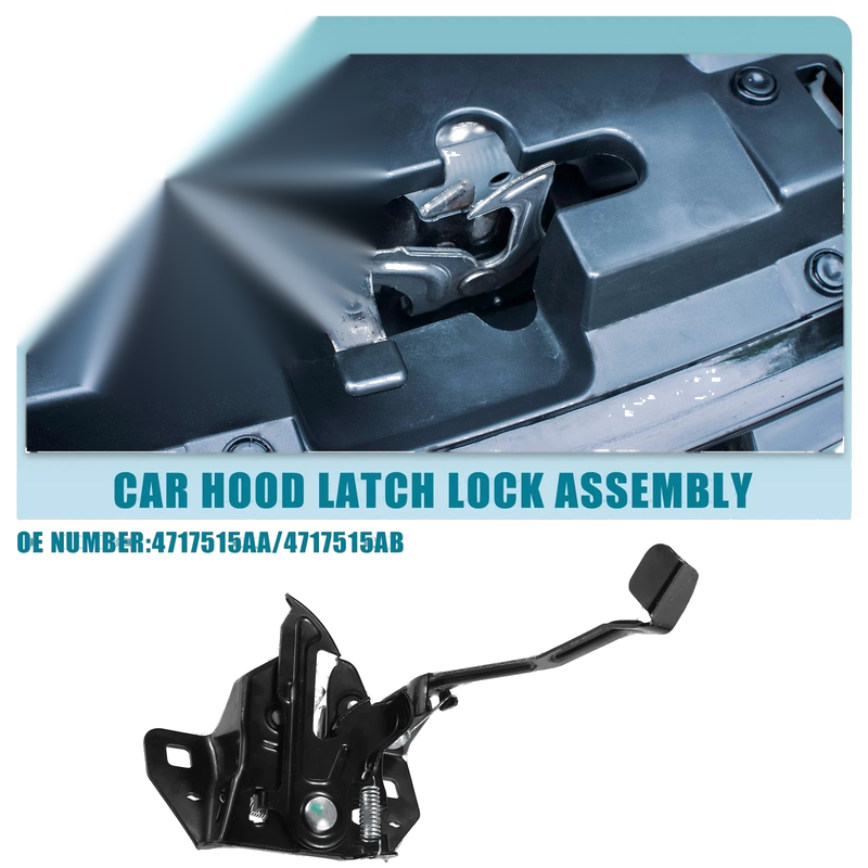Dodge Grand Caravan Hood Latch Lock Assembly (2001-2007)