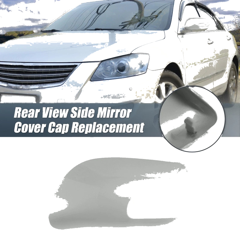 Toyota Camry Left Side Car Mirror Cover Caps Gray (2006–2011)