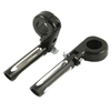 Harley Touring Black 1 1/4 32mm Highway Bar Engine Guard Footpeg Mount