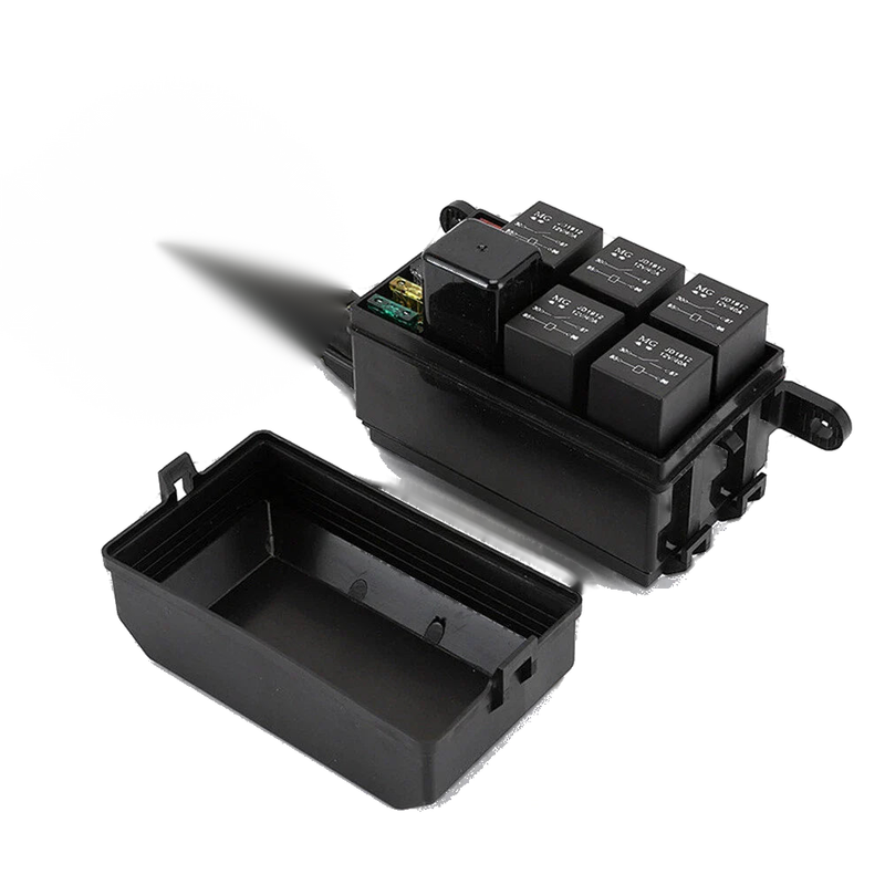 ATV Circuit Control Box 6 Gang Switch Panel with Colorful Back Lights