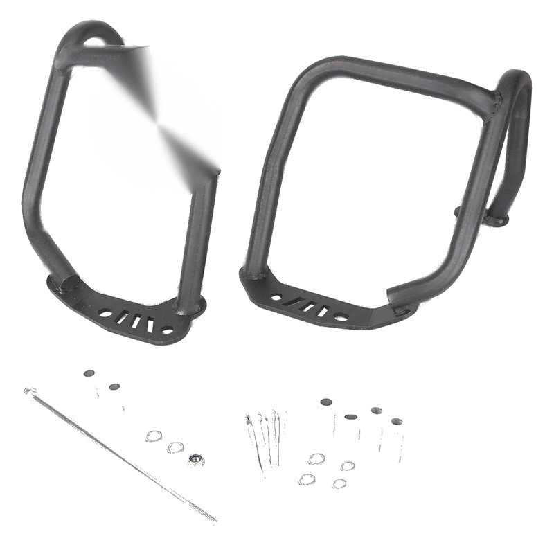 BMW R1200 NINET Black Front Engine Protection Crash Bar (2014-2019)