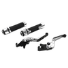 Benelli BN302S Silver Extendable Brake Clutch Levers & Handlebar Grips