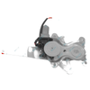 Toyota Kluger MCU28 2003~2007 Rear RH Motorised Window Regulator with Motor