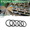 Oil Seal 70x80x6mm Black Seal Ring Rotary Shaft NBR Rubber 5 Pcs