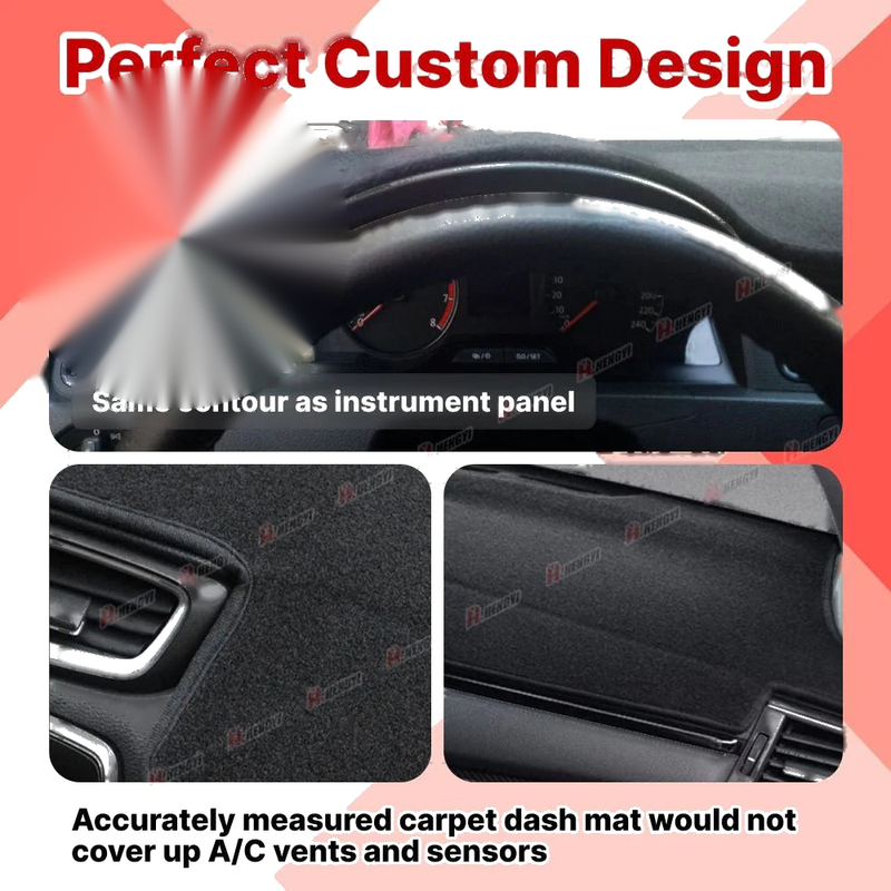 Toyota Highlander XU70 Dashboard Dash Mat Anti-Sun Cover Pad (2019–2024)