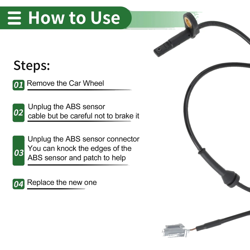 Infiniti FX35 ABS Wheel Speed Sensor (2003-2008)