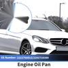 Mercedes-Benz E350 2000-2017 Aluminum Alloy Black Engine Oil Pan
