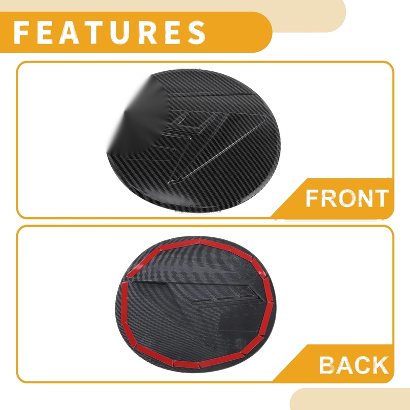 Subaru Outback 2021-2025 Carbon Fiber Black Fuel Tank Door Cap