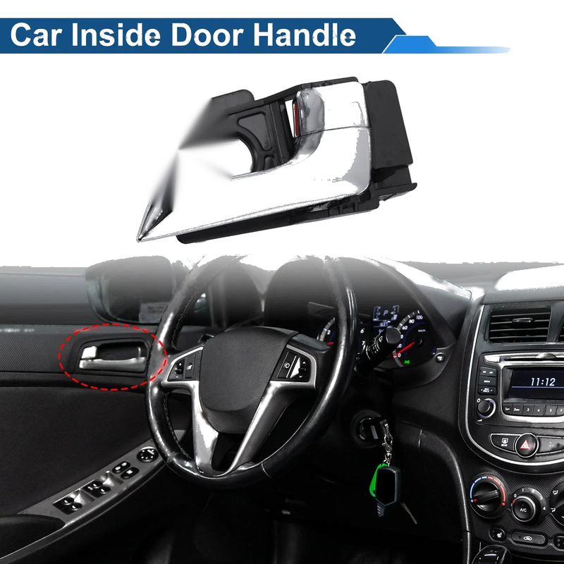 Kia K2 Rear Right Passenger Side Door Handle (2013-2015)