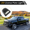 Chevrolet Silverado License Plate Light Tag Lamp White Lens