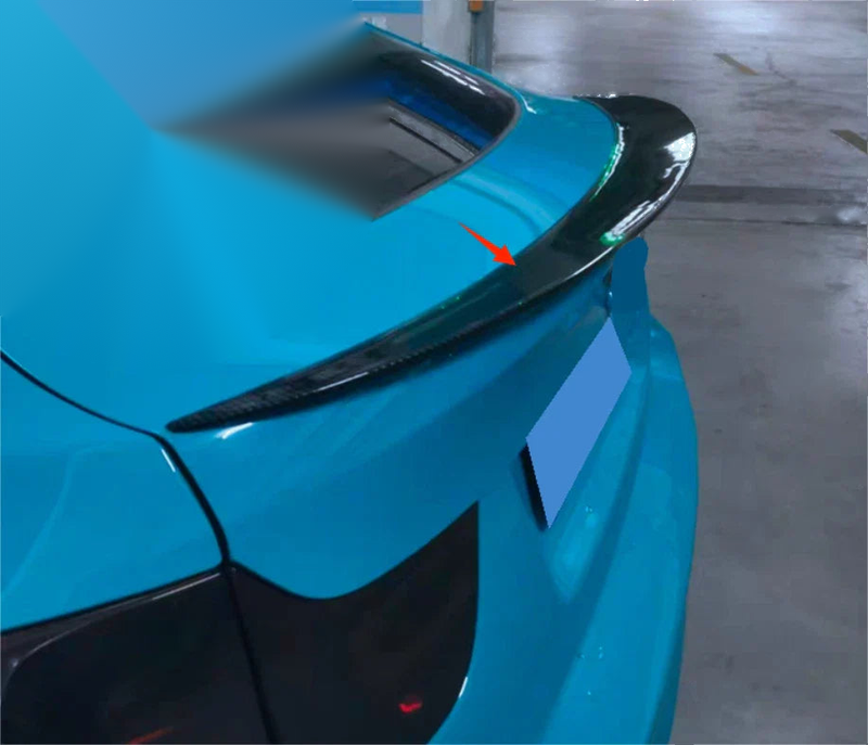 BMW X6 E71 E72 ABS Carbon Fiber Rear Trunk Spoiler Wing (2008-2014)
