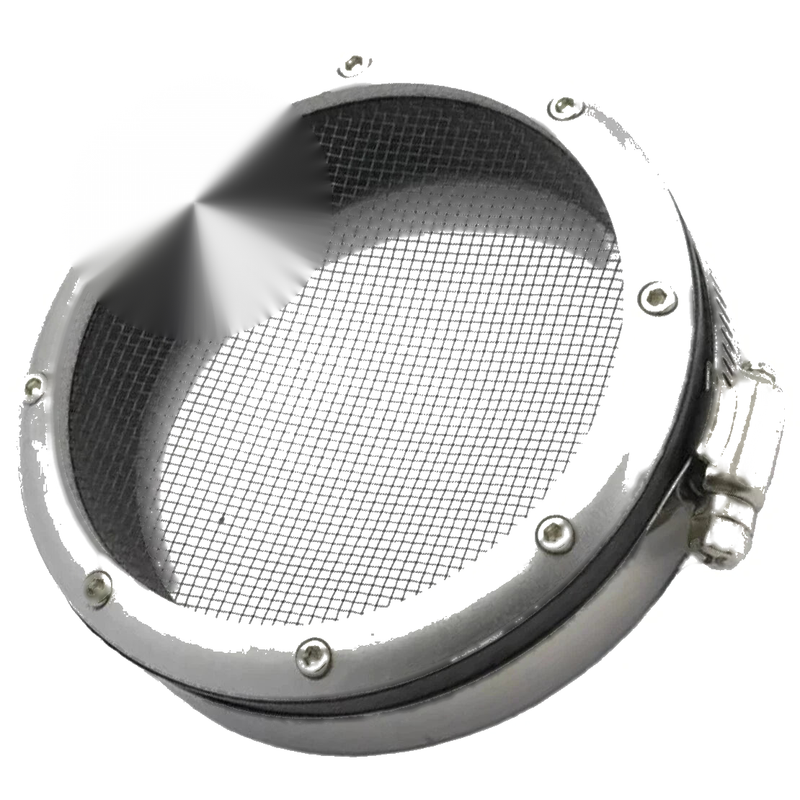 3.5" Turbo Inlet Grill Mesh Protector Guard with Clamp