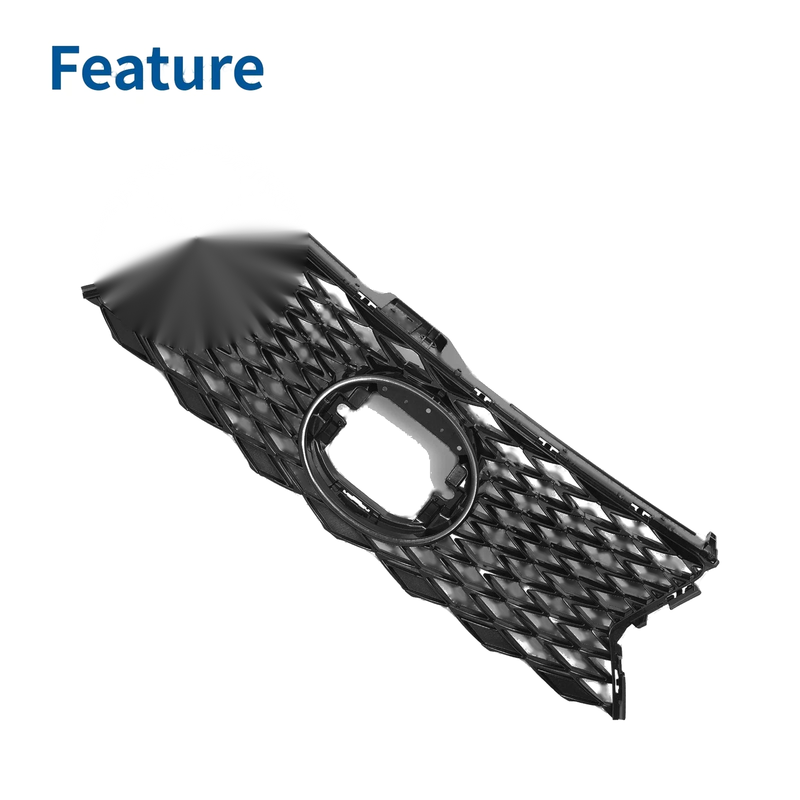 Lexus IS300 (2018-2021) Black Front Upper Hood Bumper Grille