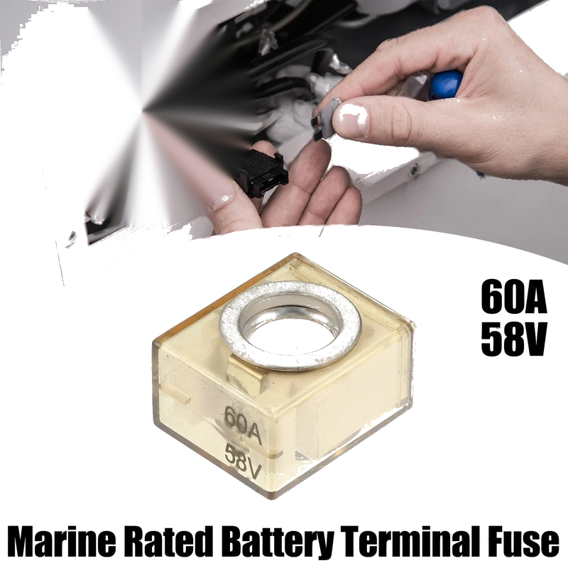 Make Model Fuse Terminal / 60A / Waterproof Marine Battery