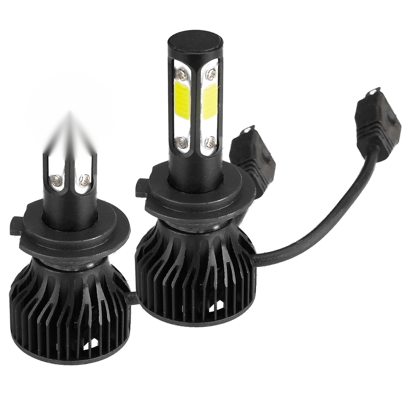Car H7 LED Headlight Fog Driving Lamp Bulbs 6000K White