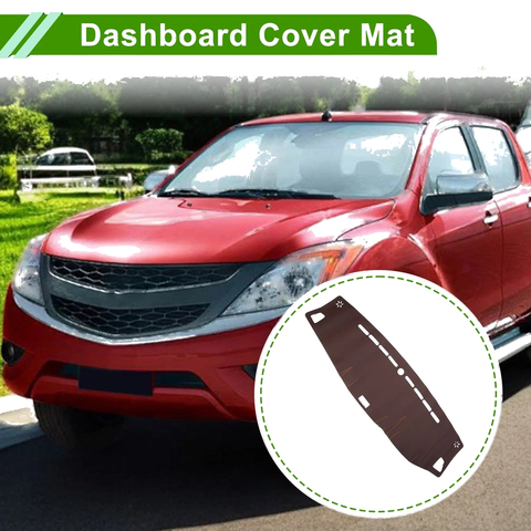 Mazda BT50 2007-2023 - Brown Dashboard Cover Mat