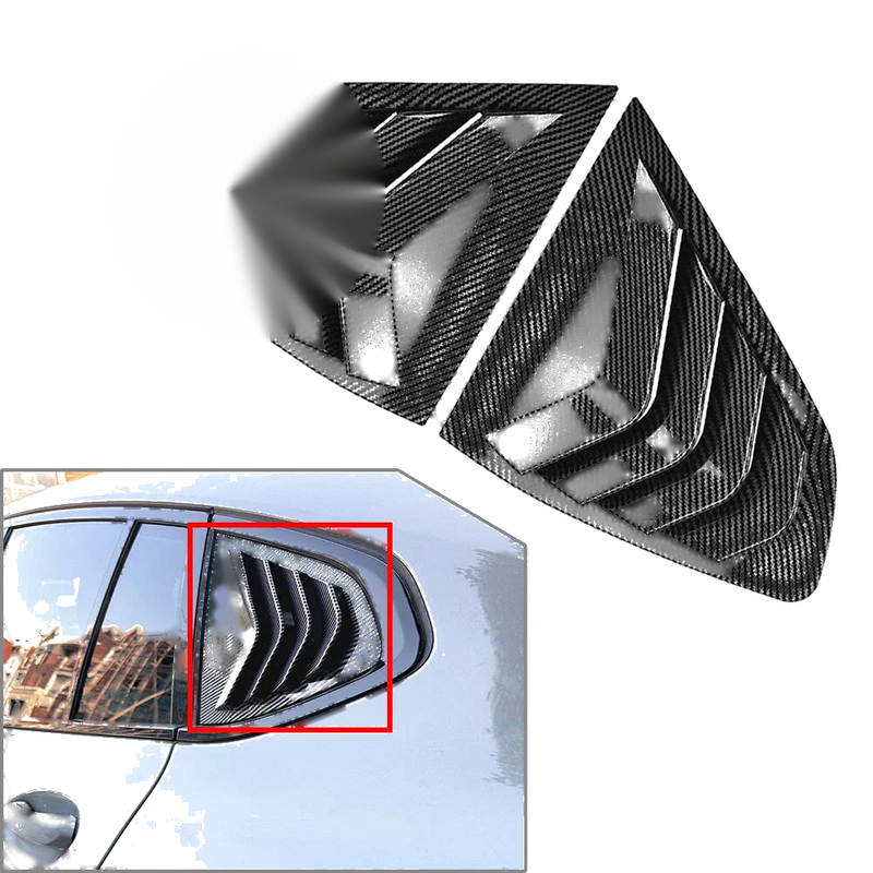 BMW X4 G02 M40i Rear Window Shutter Louver Cover (2018-2024)