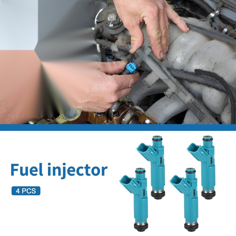Toyota Highlander (2001-2004) - 4 Pcs Fuel Injector 2.4L