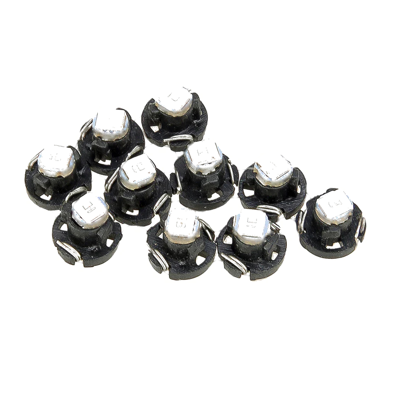 Instrument Cluster 10Pc Blue T3 LED Neo Wedge Dash Light Bulbs