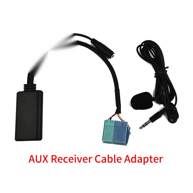 Audio Practical AUX Receiver Adapter Cable 1 x Microphone