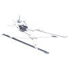 Toyota Corolla Front Left Manual Window Regulator (1999–2001)