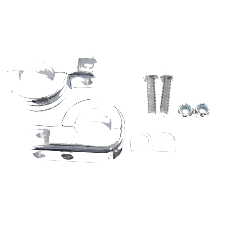 Harley Davidson Chrome Universal 1.25" / P Clamp On / Footpegs Mount