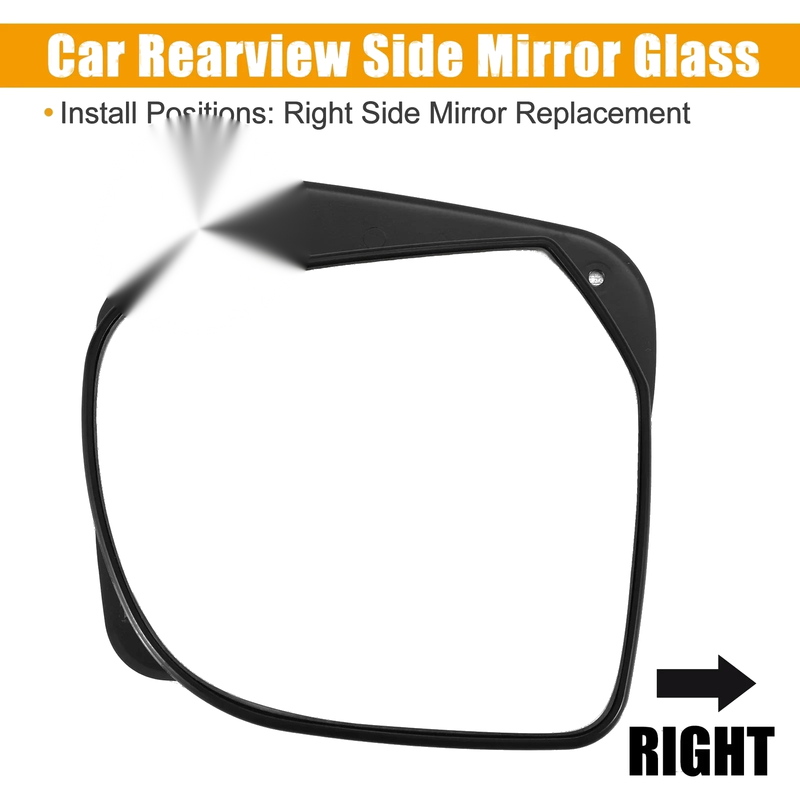 Nissan Micra Heated Right Side Rearview Mirror Glass (2003-2010)