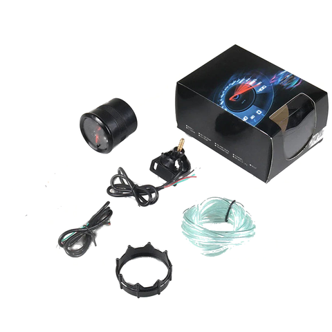 Vehicle Car 2" Digital 7 Color LED Turbo Boost PSI Gauge